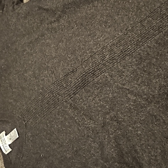 Men's Charcoal Wool Sweater - Picture 3 of 6